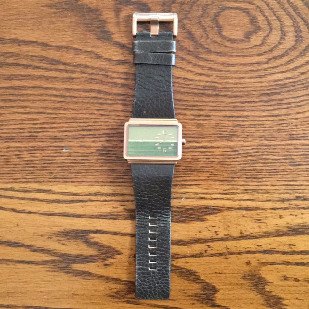 Fossil olive/copper watch for @gpcjp